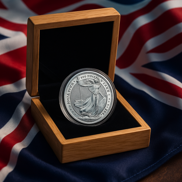 1oz Silver Coin and Box