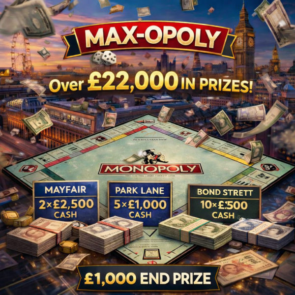 MAX-OPOLY - INSTANT CASH